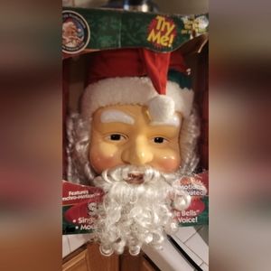 Motion Activated Singing Santa Greeter